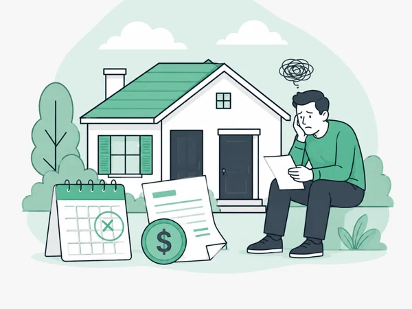 Behind on payments, facing foreclosure